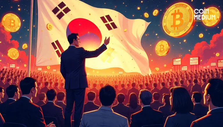 south korea, presidential candidate, stablecoin, coinmedium