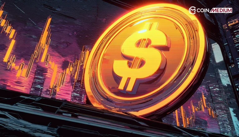 Digital dollar symbol with vibrant background