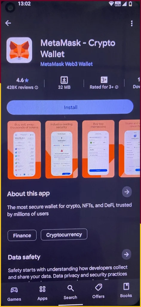 how to install metamask wallet