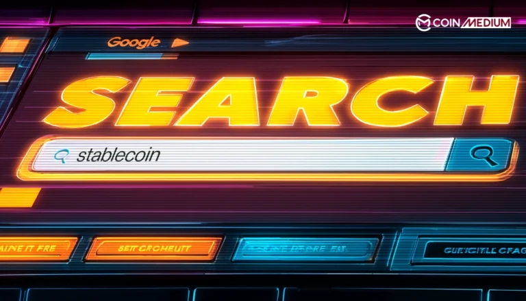 google search volume for stablecoin