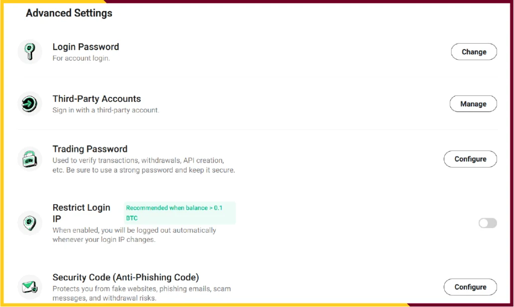 How to set up additional Security measure On KuCoin?