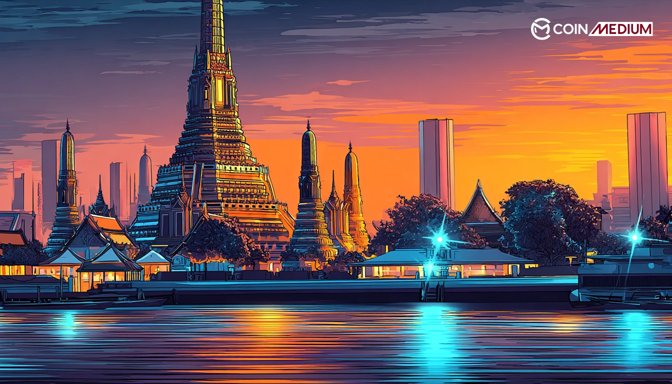 Colorful skyline with traditional architecture