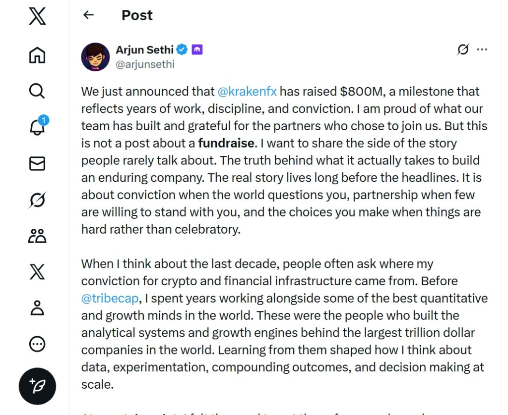 Kraken Crypto Exchange Accelerates Global Dominance with $800M Boost