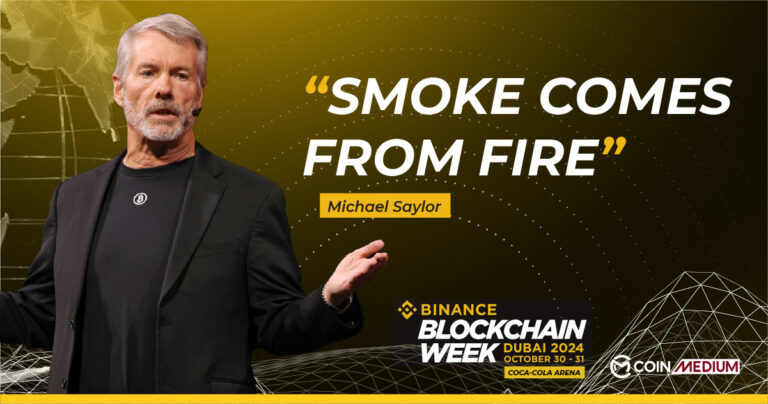 Michael Saylor at Binance Blockchain Week Praises Bitcoin and It's Future.