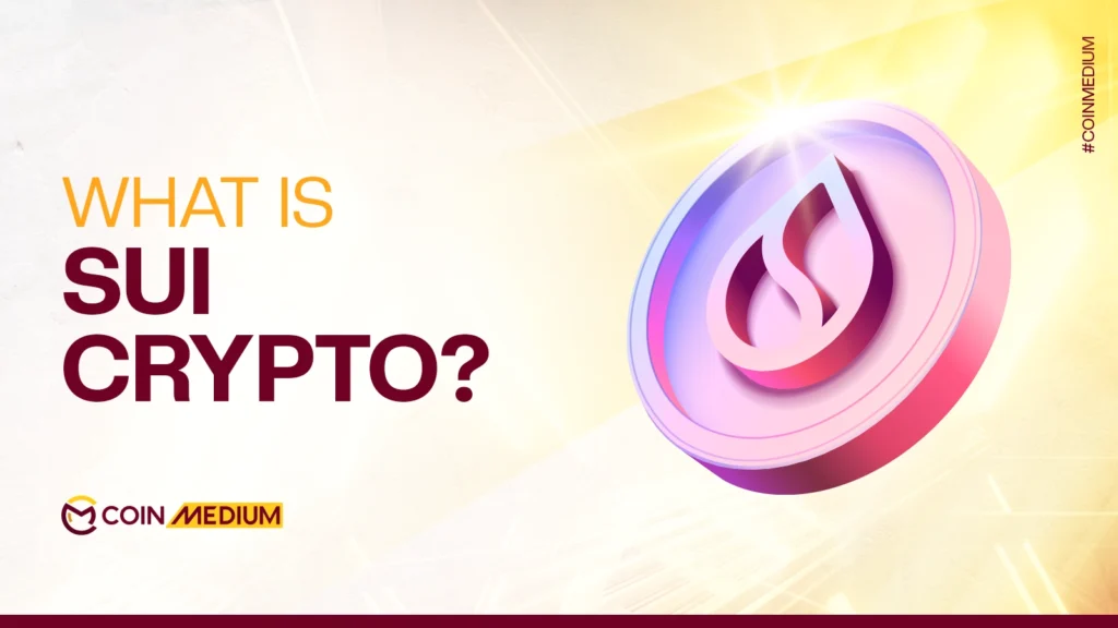 Sui Blockchain overview showing object-based architecture, fast transactions, and decentralized applications