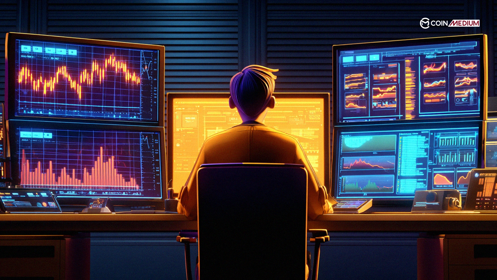 AI tools in volatile crypto markets helping traders analyze price swings, liquidation data, and real-time market signals during periods of high volatility.