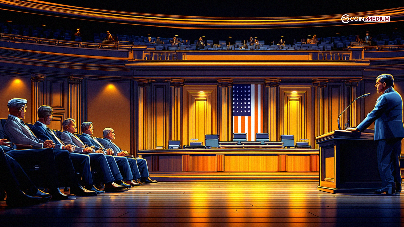 Senators question SEC about decisions related to Trump's allies.